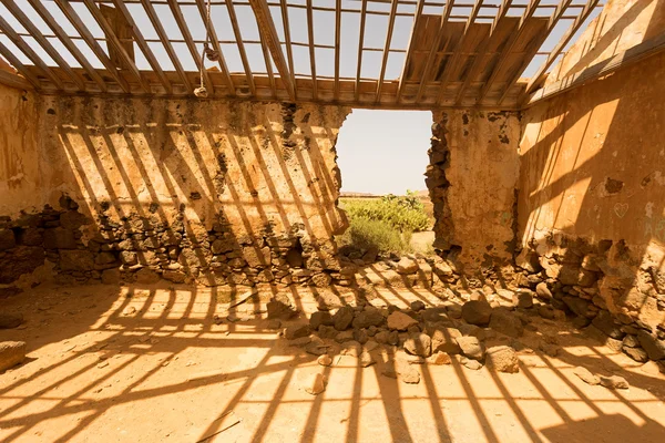 Old colonial buildings  Casa de los Coroneles in  La Oliva on Fu — Stock Photo, Image