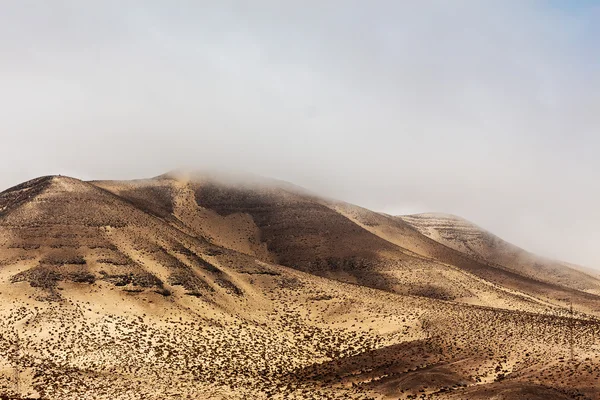 Góry piasku z Fuerteventura w obszarze d Costa Calma i Istmo — Zdjęcie stockowe