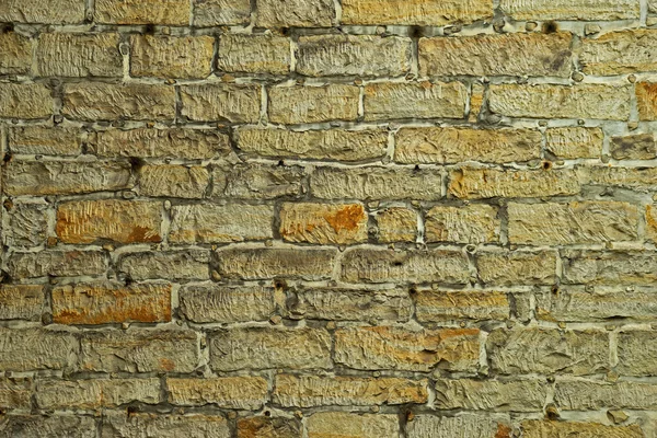 Sfondo del vecchio und muro di pietra in rovina — Foto Stock