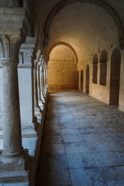 Yeşil balo elbisesi giyen güzel sarışın kadın modelin portresi, peçeli peri masalı tanrıçası kostümü ve kraliyet fantezi tacı. Stüdyonun arka planında izole bir şekilde poz veriyor..