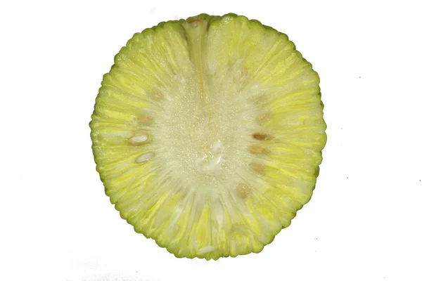 Cut fruit of Maclura Pomifera — Stock Photo, Image