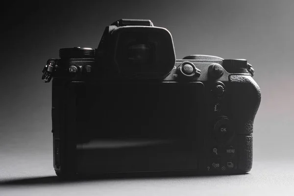 Caméra Gros Plan Écran Arrière Affichage Viseur Nouvelle Série Caméras — Photo