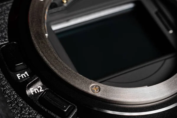 Camera Close Macro Mirror Camera New Series Cameras 2020 — Stock Photo, Image