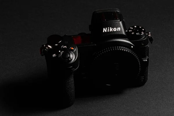 Dolyna Ukrajna Szeptember 2020 Részletes Forgatás Egy Nikon Sorozat Kamera — Stock Fotó