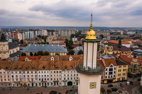 乌克兰伊凡诺 弗兰基夫斯克 2020年9月26日 大教堂和附近的街道 2020年 — 图库照片