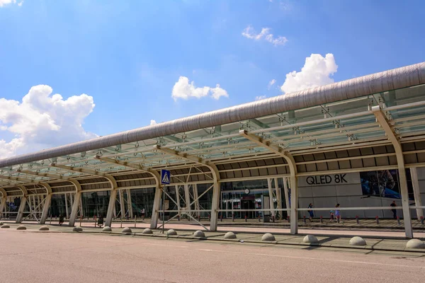 Lvove Ukrajina Červen 2020 Mezinárodní Letiště Lvově Terminál Ukrajině 2020 — Stock fotografie