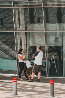 Lviv. Ukrayna 29 Haziran 2020: Lviv Uluslararası Havalimanı Ukrayna .2020