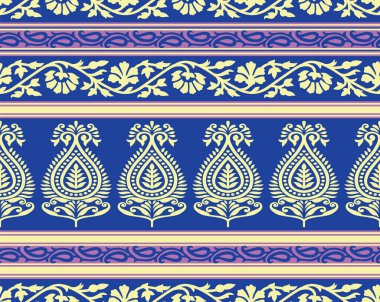 Mayalı desenli geleneksel Asya deseni