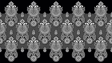 Kusursuz vektör dantelli sınır tasarımı