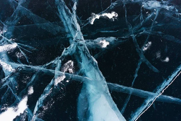 Baykal gölünde buz. Kışın çok güzel buz kırılır..