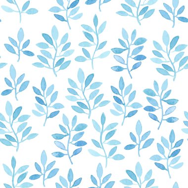 Suluboya kusursuz desen