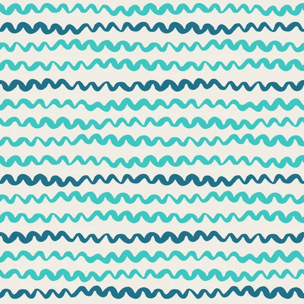 Seamless wavy pattern — Stock Vector