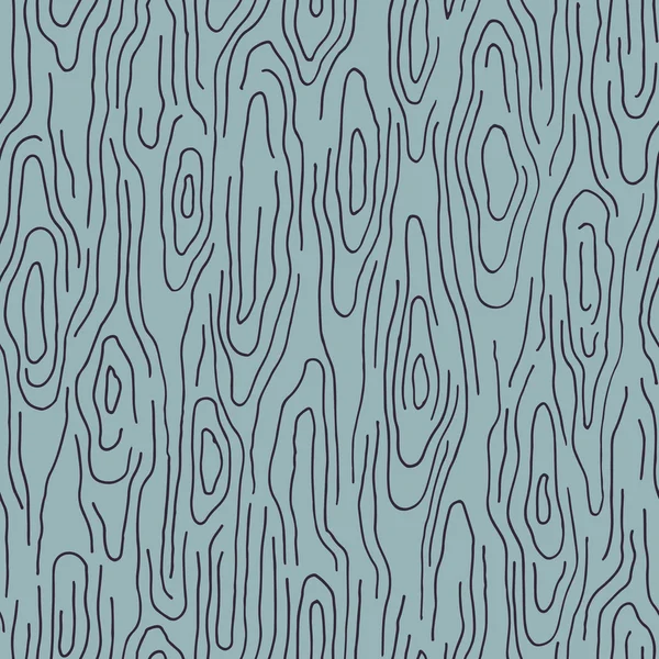 Textura de madera dibujada a mano sin costura — Vector de stock