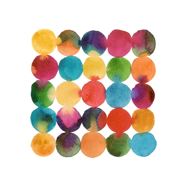 Naadloos abstract aquarelpatroon — Stockvector