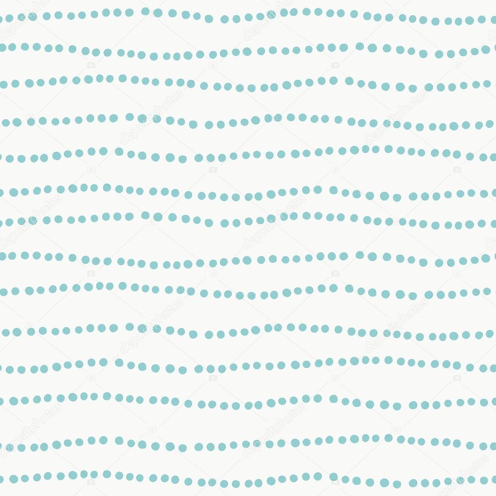 Seamless color pattern with blue dots 