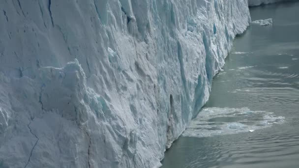 Patagonien. Perito Moreno Glacier i Los Glaciares nationalpark i Argentina. — Stockvideo