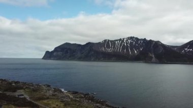 Norveç. Havadan çekilen görüntüler Güzel Doğa Norveç. Kuzey doğasının eşsiz manzaraları.