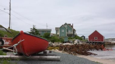 Kanada mı? Nova Scotia ilindeki balıkçı köyü.