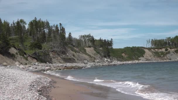 Canada. Landschappen van de noordelijke natuur. — Stockvideo