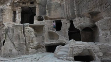 Petra, Ürdün, Orta Doğu. Ürdün 'ün yanı sıra Ürdün' ün en çok ziyaret edilen turizm merkezi.