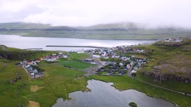 หมู่เกาะแฟโร หมู่เกาะที่ปกครองตนเองซึ่งเป็นส่วนหนึ่งของอาณาจักรเดนมาร์ก — วีดีโอสต็อก