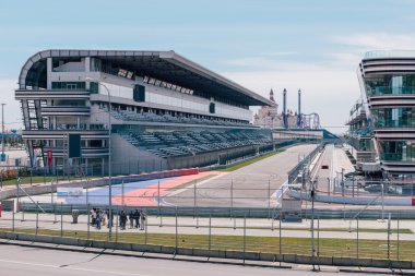 Soçi, Rusya, 3 Mayıs 2015: Autodrom Olimpiyat Parkı