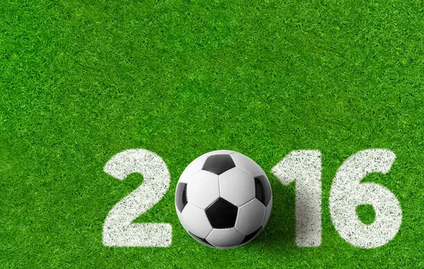 Fondo de fútbol 2016 — Foto de Stock