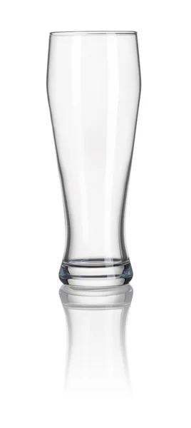 Tarwe bierglas op een witte achtergrond — Stockfoto