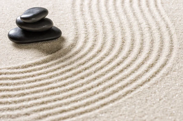 Japanese zen garden — Stock Photo, Image