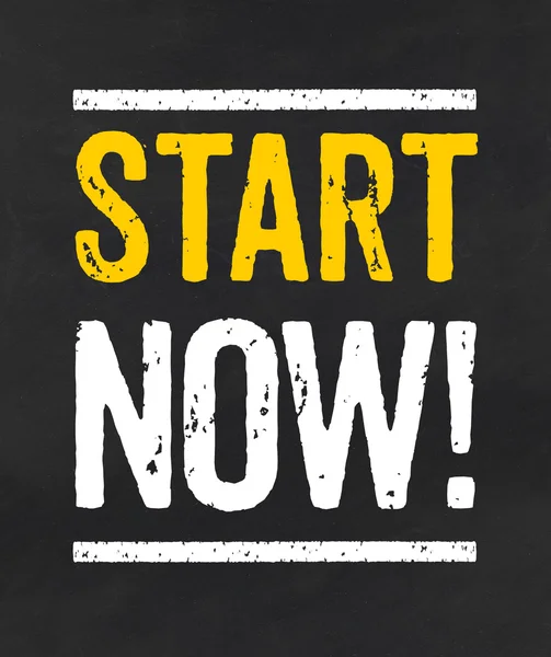 Start now — Stock Photo, Image