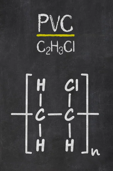 Pizarra con fórmula química —  Fotos de Stock