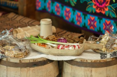 Domuz eti uzmanlık ve tatlılar meze