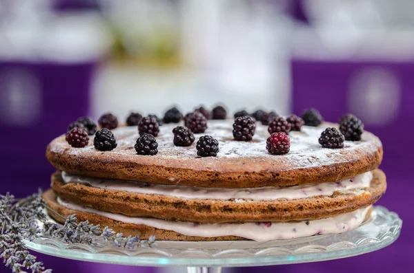 Pastel de mora —  Fotos de Stock