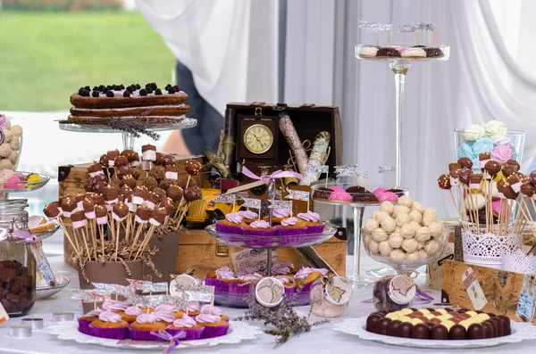 Barra de doces — Fotografia de Stock