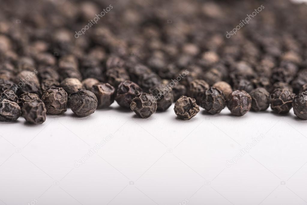 Peppercorns background