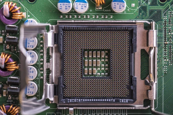 Unità di elaborazione centrale del computer Socket — Foto Stock