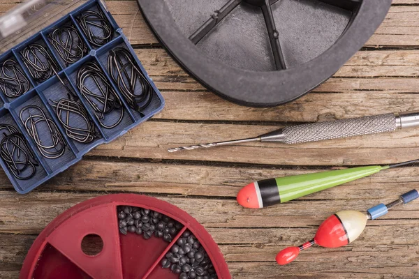 Fishing items — Stock Photo, Image