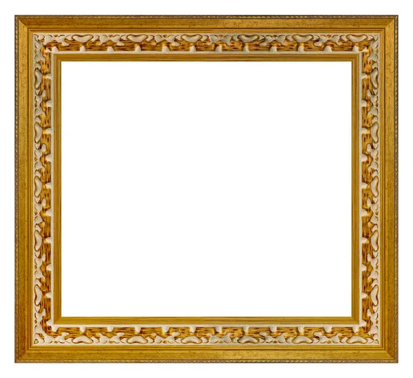 白を基調としたヴィンテージゴールデンフレーム — ストック写真