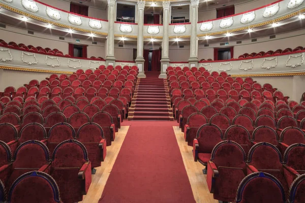 Batumi Georgia Dicembre 2020 Batumi Drama Theater Interno Della Sala — Foto Stock