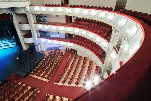 Batumi Georgia Abril 2021 Batumi Drama Theater Interior Sala Con —  Fotos de Stock