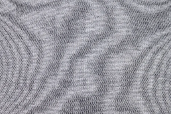 Tessuto Maglia Grigio Senza Cuciture Texture Bacground — Foto Stock