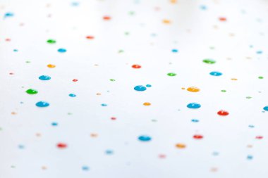 Renkli su damlaları, özet arka plan, pettern.