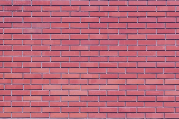 Fondo Pared Ladrillo Patrón Ladrillos Rojos Afuera — Foto de Stock