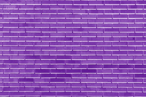 Mur Briques Fond Motif Violet Violet Briques Extérieur — Photo