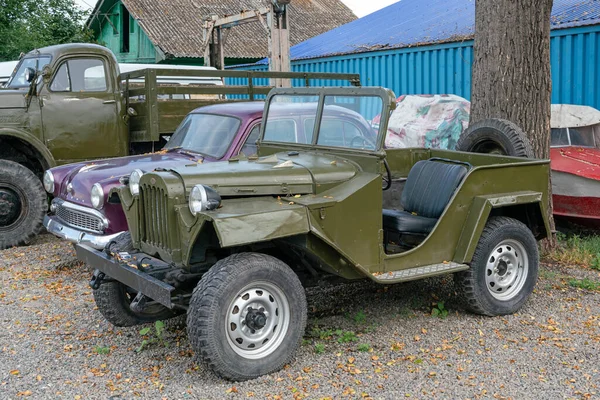 Military Retro Truck Produced Soviet Union — Stock Photo, Image