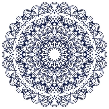 Dantel Mandala vektör