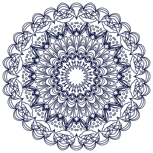 Encaje Mandala vector — Vector de stock