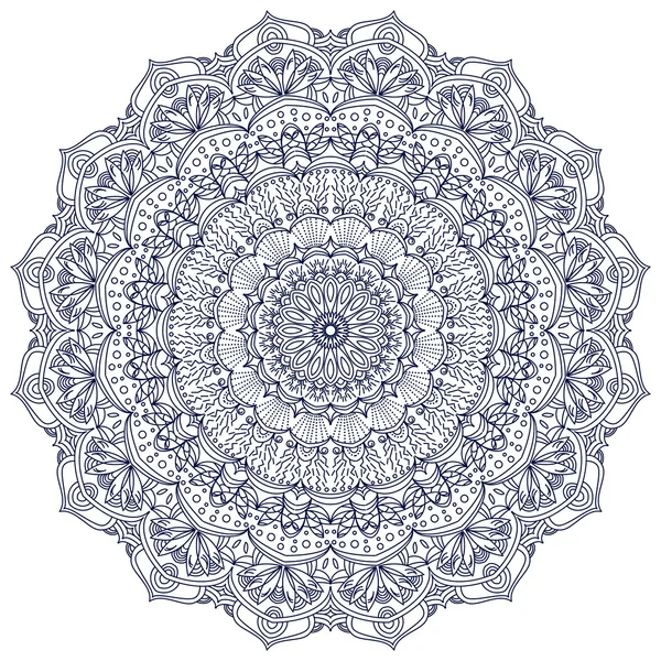 Mandala. Elementos decorativos étnicos — Vector de stock