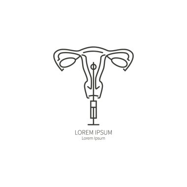 Şablon tasarım etiketleri tıp kadın hastalıkları