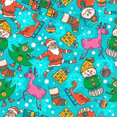 El boyaması Noel desen